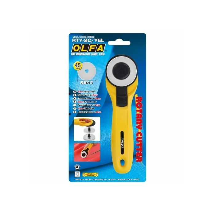 Standard Olfa Rotary Cutter 45mm | Cutting Haberdashery | Backstitch